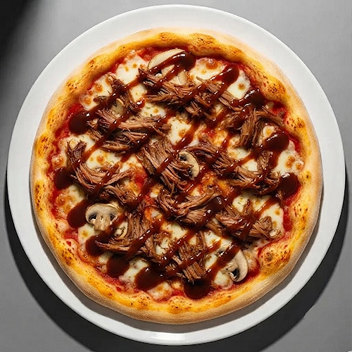 Bbq Beef Pizza 