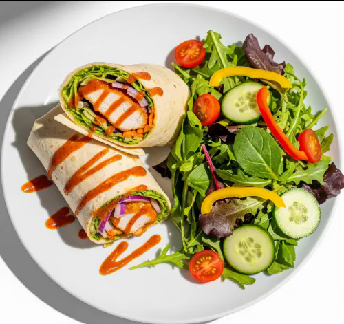 Bbq Chicken Wrap 